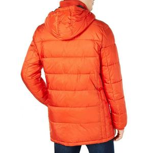 <b>Men's</b> Reversible <b>Lightweight</b> Puffer <b>Jacket</b> Coat Water-Resistant Hooded Custom Logo Bubble Fabric Type Quilted Pocket XXXL Winter - Product Image 2