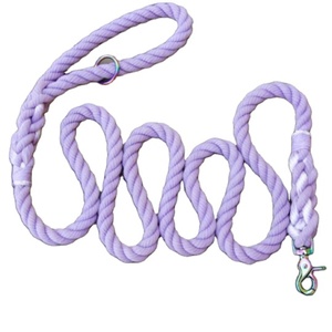 Custom Rope <b>Dog</b> <b>Leash</b> Lead: Cotton Personalized <b>Dog</b> <b>Leash</b> Custom Ombre Rope <b>Leash</b> Gift for <b>Dog</b> - Product Image 1