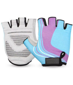 Gants d'exercice respirants à demi-doigts pour la musculation, le cyclisme et le motocross - Protection de la paume rembourrée unisexe - Vente flash - Product Image 1