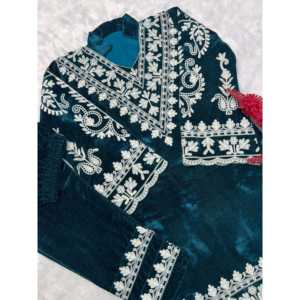 Conjunto de Fiesta Negro para Mujer JL Designer con Bordado de Hilo, Talla L - Product Image 5