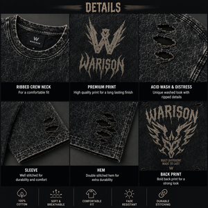 Camisetas Personalizadas con Serigrafía, Estilo Casual, Lavado Ácido, para Adultos, Tallas Grandes, Transpirables, Cómodas, con Hombros Caídos, para Hombre - Product Image 5