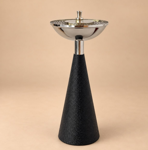 Brûleur d'encens à refoulement en métal écologique avec support, porte-encens d'aromathérapie pour la maison, diffuseur de parfum de luxe islamique - Product Image 6