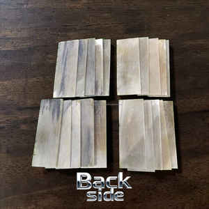 Elegantes escamas de cuerno de toro y vaca con luz natural para la fabricación de mangos de cuchillos a precio mayorista - Product Image 5