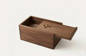 Natural Wooden Sliding Lid Storage <b>Box</b> Simple Design Decorative <b>Box</b> Wholesale Factory Price for Retailers and Online Sellers - Product Image 1