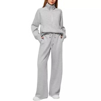 Ensemble de shorts en tricot 2 pièces pour femmes, sans manches, sans col, coupe régulière, couleur unie, décontracté, toutes saisons, vêtements de sport, Spandex/Nylon, séchage rapide