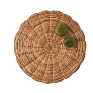 Unique Water Hyacinth <b>Table</b> <b>Mat</b> Wholesale, Eco-Friendly Handwoven Placemat For Boho Wedding Event Decor From Vietnam - Product Image 4