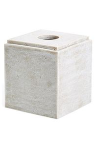 Porta pañuelos de lujo de mármol blanco dorado, cubierta cuadrada para pañuelos, decoración del hogar, precio mayorista - Product Image 2