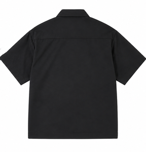 เสื้อเชิ้ตแขนสั้นผู้ชายแบบลำลอง ปกคอพับ เสื้อเชิ้ตฤดูร้อน - Product Image 2