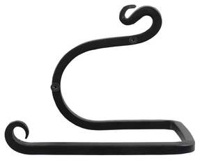 Iron Toilet Paper Holder Elegant Wall Mounted Tissue <b>Roll</b> Stand For Modern Bathroom Decoration - Product Image 5