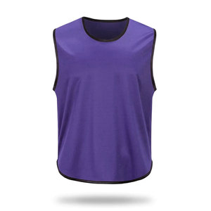 Maillots d'entraînement de football réversibles imprimés bicolores, chasubles de match pour l'entraînement de football, vêtements de sport d'équipe en maille respirante - Product Image 4