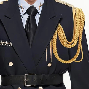 Aiguillette de garde de sécurité, cordon d'épaule pour uniforme, accessoires d'uniforme, couleur personnalisée, cordon d'épaule cérémoniel - Product Image 6
