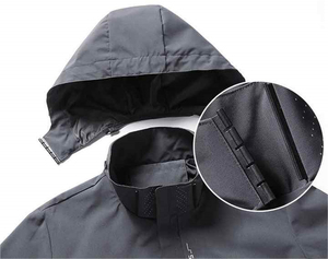 Chaqueta Softshell Térmica Impermeable y Cortavientos con Cierre y Forro Polar para Hombre, para Caza al Aire Libre, 100% Poliéster, con Logotipo Personalizado, para Invierno - Product Image 2