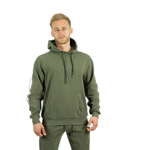 Sweat-shirt à capuche unisexe surdimensionné à manches régulières, couleur unie, en molleton, décontracté, pour l'hiver, noir, gris, design patchwork, effet délavé - Product Image 5