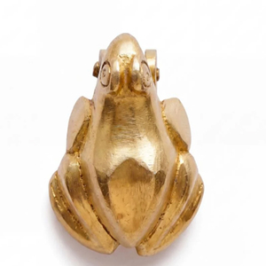 Handmade <b>Rustic</b> Brass Frog <b>Door</b> Knocker Hardware <b>Door</b> Knockers - Product Image 1