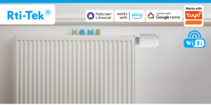 Valve thermostatique intelligente Wi-Fi TUYA pour <span class=keywords><strong>radiateur</strong></span> LED, <span class=keywords><strong>compatible</strong></span> avec <span class=keywords><strong>Alexa</strong></span> et Google Home, pour systèmes de chauffage au sol en appartement - Product Image 4