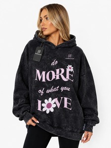 Sweat à capuche pour femme en molleton de haute qualité, effet délavé, design optimal, respirant, manches longues, sweat à capuche délavé pour femme - Product Image 1