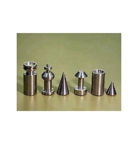 Pions d'échecs en métal dans un tube de rangement en métal, ensemble de luxe pour voyage, décoration ou cadeau. - Product Image 4