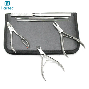 New Trendy <b>Nail</b> Nippers Podiatry Tools 7 Pieces <b>Set</b> <b>Nail</b> Nippers Foot Care Including Leather Case Podiatry Instruments <b>Sets</b> - Product Image 4