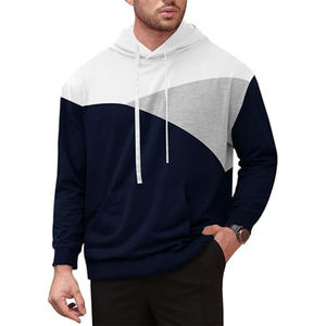 Sudadera con Capucha para Hombre, Gruesa, de Invierno, Mezcla de Poliéster y Algodón, Forro Polar Cálido, Diseño Personalizado, Informal - Product Image 1