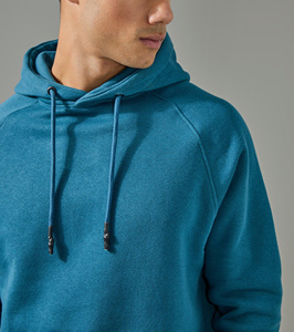 Sweat-shirts à capuche 100 % coton, épais, en molleton lourd, surdimensionnés, personnalisables avec logo, pour hommes - Product Image 6