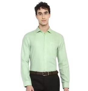 Chemise décontractée à manches longues en flanelle pour homme, anti-plis, respirante, collection printemps, vente en gros - Product Image 6