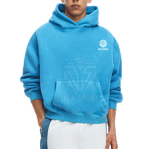 Derniers modèles de sweats à capuche pour hommes coupe ample fabriqués au Pakistan, style streetwear basique, vente en gros, design personnalisé, sweats à capuche coupe ample en promotion - Product Image 4