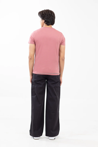 Camiseta de Verano Rosa para Hombre, Modelo 2026, OEM, Superventas, Corte Regular, Cómoda, Impresión Digital, Ecológica, Transpirable, 100% Algodón - Product Image 2