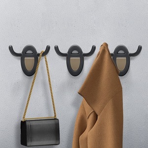 Ganchos Dobles de Metal de Primera Calidad, Perchas Resistentes para Ropa, para la Entrada - Product Image 2