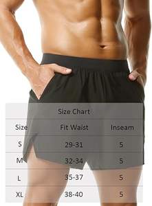 Shorts de sport pour homme de qualité supérieure, séchage rapide, pour la musculation, avec poches zippées - Product Image 5