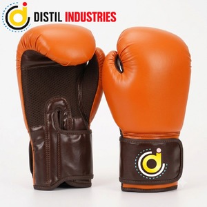 Guantes de Boxeo de Cuero PU Negro Premium, Logotipo Personalizado OEM |   Entrenamiento Profesional, Sparring, MMA, Muay Thai, Kickboxing y Boxeo - Product Image 1
