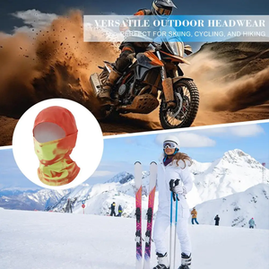 Nouveau Cagoule Unisexe Thermosensible à Dégradé de Couleurs, Masque Facial Réactif à la Chaleur pour Sports de Plein Air et Cyclisme - Product Image 4