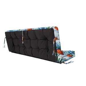 Sedia da Esterno in Rattan Facile da Installare con Cuscini e Imbottiture Confortevoli - Product Image 6