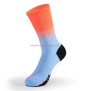 <b>Mens</b> Casual <b>Striped</b> Crew <b>Socks</b>, Soft Cotton Stretch, Breathable Anti-Sweat Material, Comfortable Everyday Wear - Product Image 6