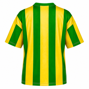 Custom Chi Eta Phi Sorority Sweatshirt Striped Short Sleeve green & yellow Casual Style for female with polyester lining - Product Image 3