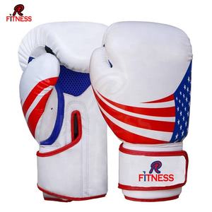 Guantes de Boxeo Profesionales de Cuero Genuino de Alta Calidad al por Mayor con Cierre de Gancho y Bucle Antideslizantes Personalizables para Dropshipping - Product Image 3