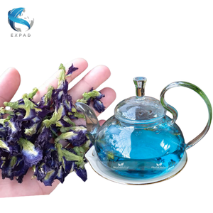 Thé de fleurs de pois papillon séchées, naturel, bleu-violet, biologique, du Vietnam, pour cafés, bars, boissons, lattes et cocktails - Product Image 4