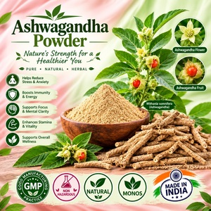 Extracto de Ashwagandha en Polvo Marrón, Extracto de Raíz de Ashwagandha, Hierba India, Natural, Vegano, a Base de Plantas, Polvo Puro de Ashwagandha - Product Image 5