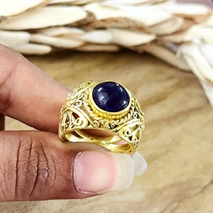 Hot Design Boho Butterfly Tribal Brass Amethyst <b>Ring</b> Women 18K Gold/Silver Plated Vintage <b>Statement</b> <b>Ring</b> Daily Wear - Product Image 6