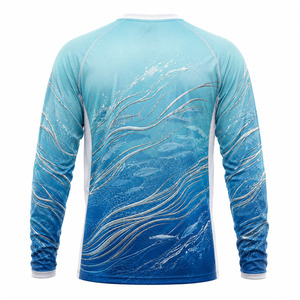 Camisa de Pesca Personalizada de Manga Larga para Hombre, Protección Solar UPF, Jersey Sublimado para Pescadores, Ropa Deportiva de Secado Rápido - Product Image 2