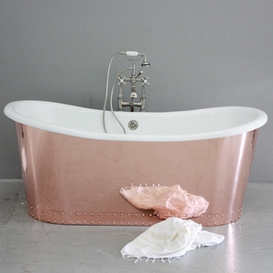 Eco Friendly Copper Bathtub Made from Sustainable Materials for Modern Bathroom Comfort and Environmental Care - Product Image 2