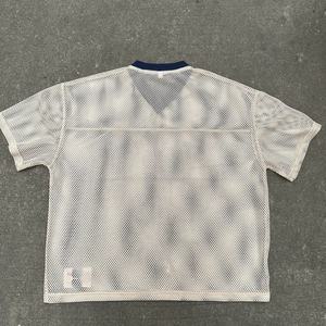 เสื้อเจอร์ซีย์ตาข่ายสไตล์วินเทจเม็กซิโกสำหรับผู้ชาย เสื้อกีฬาพิมพ์หมายเลขได้ตามสั่ง เสื้อเจอร์ซีย์ตาข่ายทรงหลวมสไตล์เรโทร เสื้ออเมริกันฟุตบอล - Product Image 2