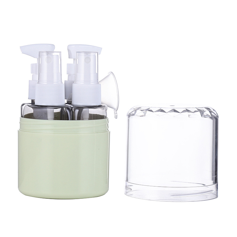 Scatola da imballaggio verde da quattro bottiglie