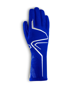 Guantes de Carreras Carbon-X Negros de Nailon Antideslizantes, Transpirables, Recubiertos de Poliuretano, con Patrón de Agarre de Puntos para Simulación de Carreras - Product Image 5