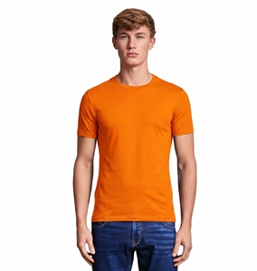 เสื้อยืดคอกลมแขนสั้นทรงปกติสำหรับผู้ชาย พิมพ์ลายสกรีนแบบกำหนดเองของ Sprint Sports ผลิตจากผ้าถักเนื้อนุ่ม ระบายอากาศได้ดี เป็นมิตรต่อสิ่งแวดล้อม - Product Image 4