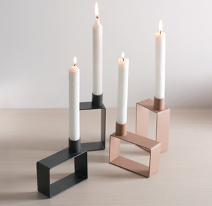 Industrial Style Iron <b>Candle</b> <b>Holder</b> Unique Decorative Accent For Modern Living Spaces And Event Decor - Product Image 3
