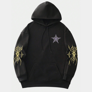 Sudadera con Capucha de Algodón Grueso para Verano, con Logotipo Personalizado, Estilo Urbano, de Primera Calidad - Product Image 1