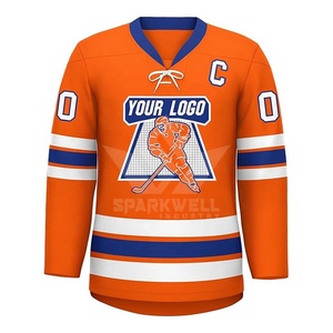 Custom Ice Hockey Jersey <b>Men's</b> Full Sleeve Sublimated Polyester Team Numbers <b>Pullover</b> Sport Apparel Adult Regular Fit 3D - Product Image 6