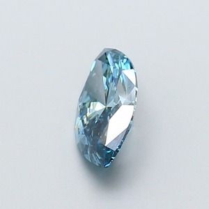 Diamant de laboratoire de 1,89 carat, bleu vif, taille marquise, certifié IGI, VS2, excellente qualité de polissage, pierre précieuse synthétique CVD pour bijoux fins. - Product Image 3