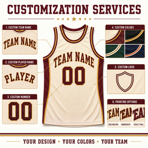 Breathable Mesh <b>Fabric</b> Quick Dry Custom Vintage Basketball Jersey <b>Retro</b> Team Uniform with Personalized Player Name Number Unisex - Product Image 3