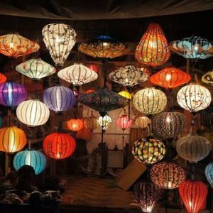 LÁMPARA DE SEDA DE BAMBÚ, MEJOR VENDIDA, para Decoración del Año Nuevo Lunar y Eventos Festivos, Calidad Premium - Product Image 2